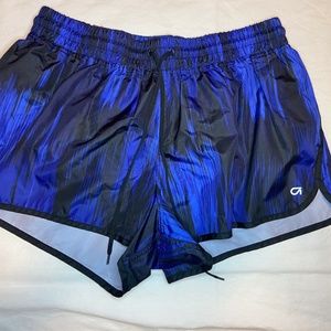 Great Blue & Black GAP Athletic Shorts size L